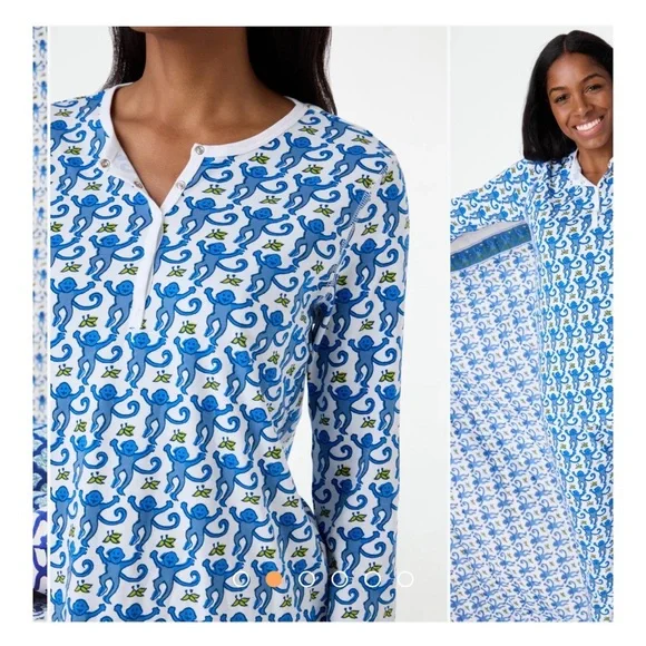 Roller Rabbit Monkey Pajamas - Picture 10 of 16